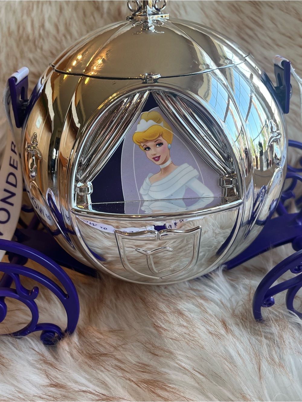 Cinderella Silver Pumpkin Carriage Disney 100 Popcorn Bucket